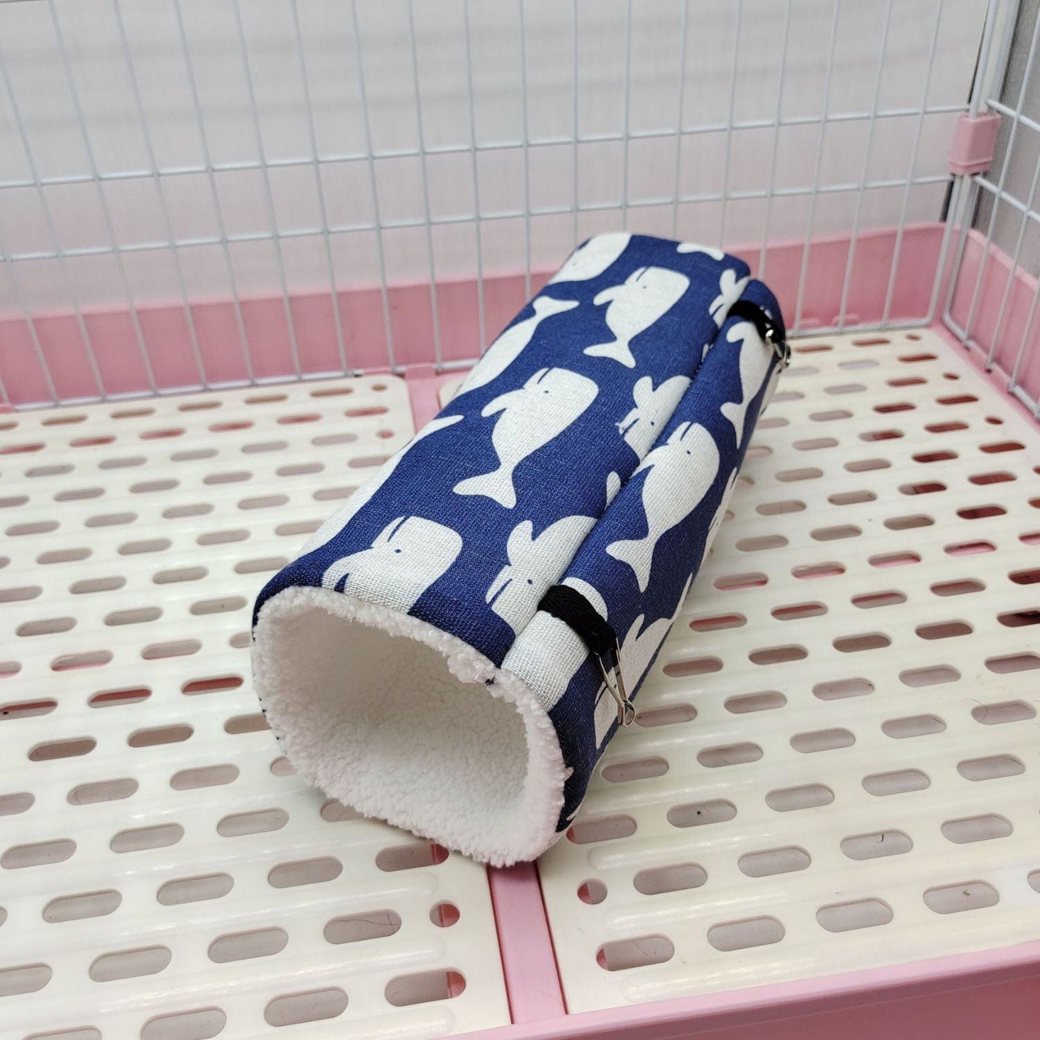 Warme en comfortabele tunnel voor knaagdieren, ideaal als schuilplaats