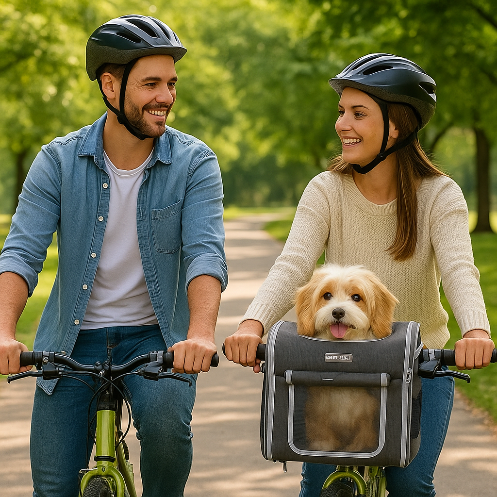 Ontdekkingsreis | Comfortabele Hondenrugzak en Fietstas