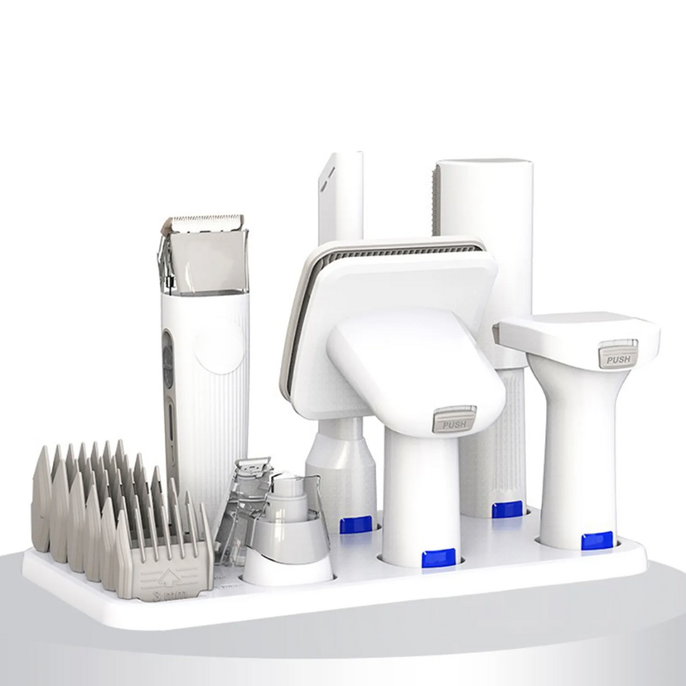 FurFlow Pro | Alles-in-één vacuüm grooming systeem voor honden en katten