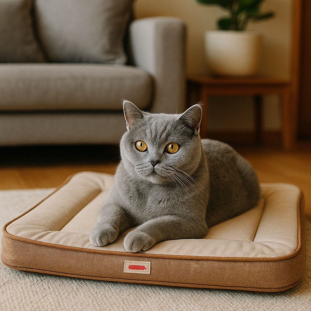 Comfortabel kattenbed geschikt voor alle seizoenen