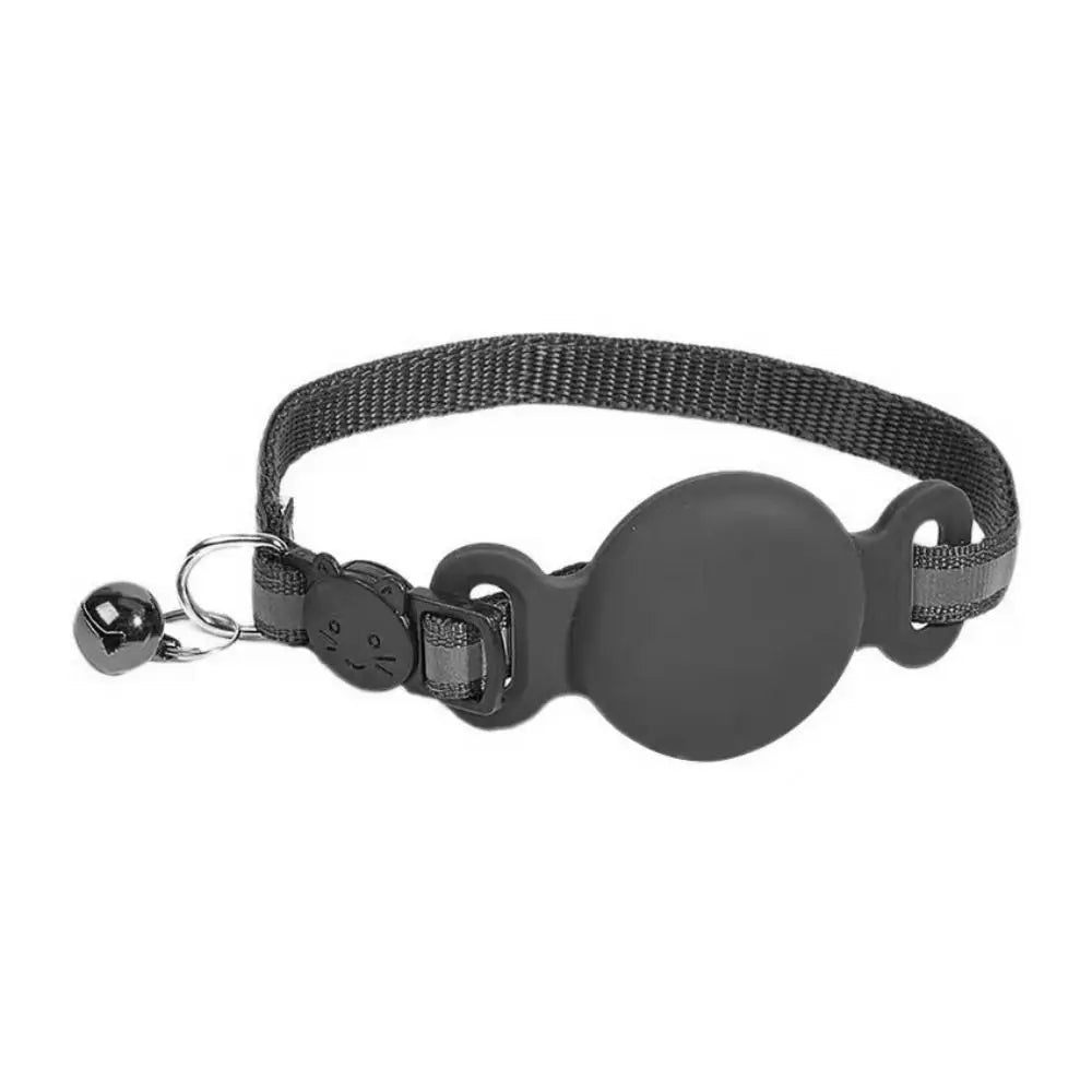 Reflecterende kattenhalsband met AirTag houder voor extra veiligheid