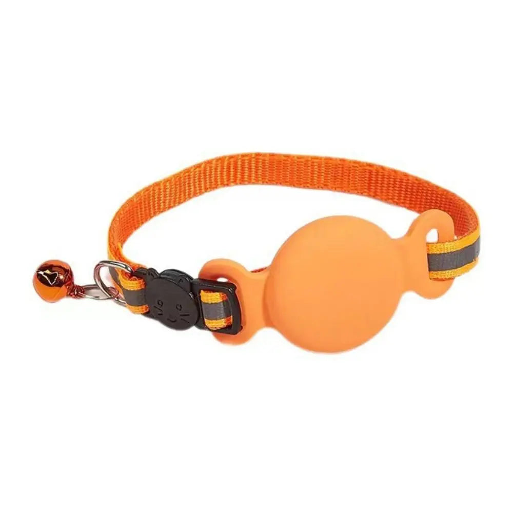 Reflecterende kattenhalsband met AirTag houder voor extra veiligheid