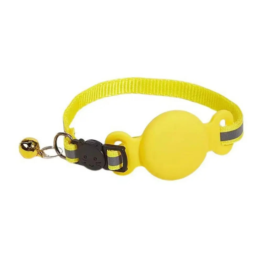 Reflecterende kattenhalsband met AirTag houder voor extra veiligheid