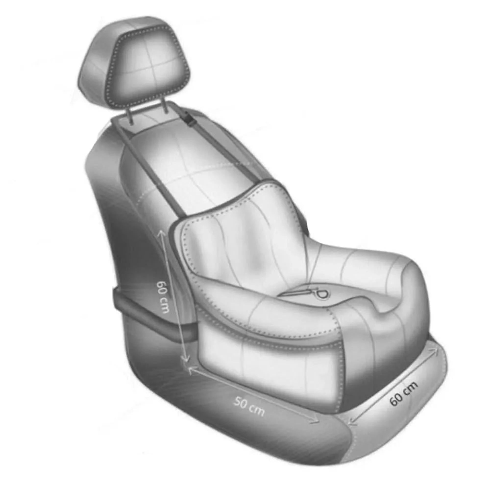 RoadTrip Rover Nest | Veilig Auto Hondenzitje & Comfortabel Bed