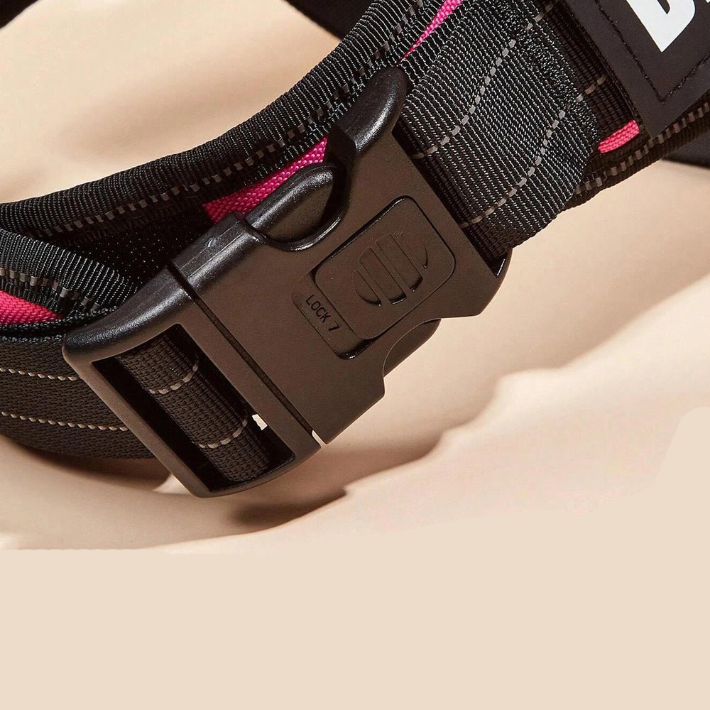 Comfortabel hondenharnas met geïntegreerd ID-label