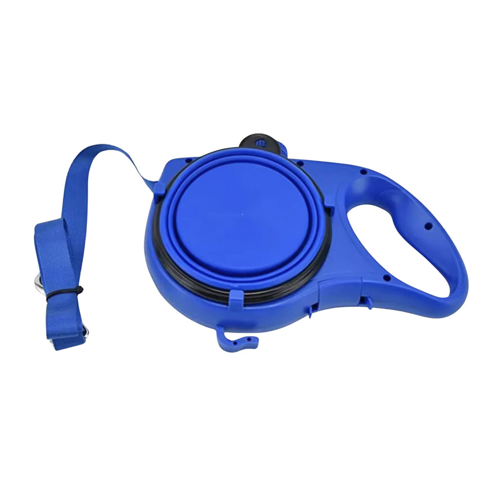 3-in-1 drinkfles en hondenriem voor reizen met de hond