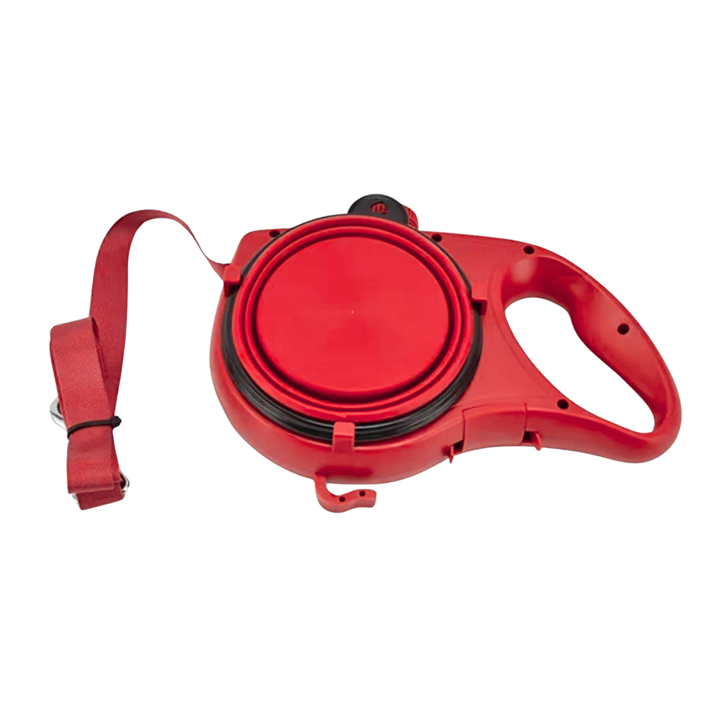 3-in-1 drinkfles en hondenriem voor reizen met de hond