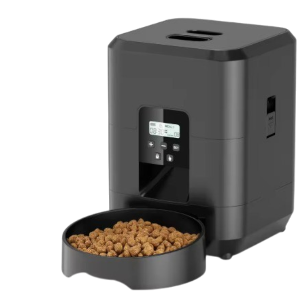 Automatische voerbak voor het gemakkelijk voeden van huisdieren