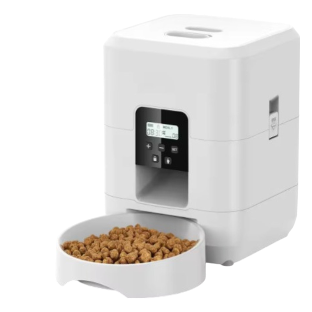 Automatische voerbak voor het gemakkelijk voeden van huisdieren