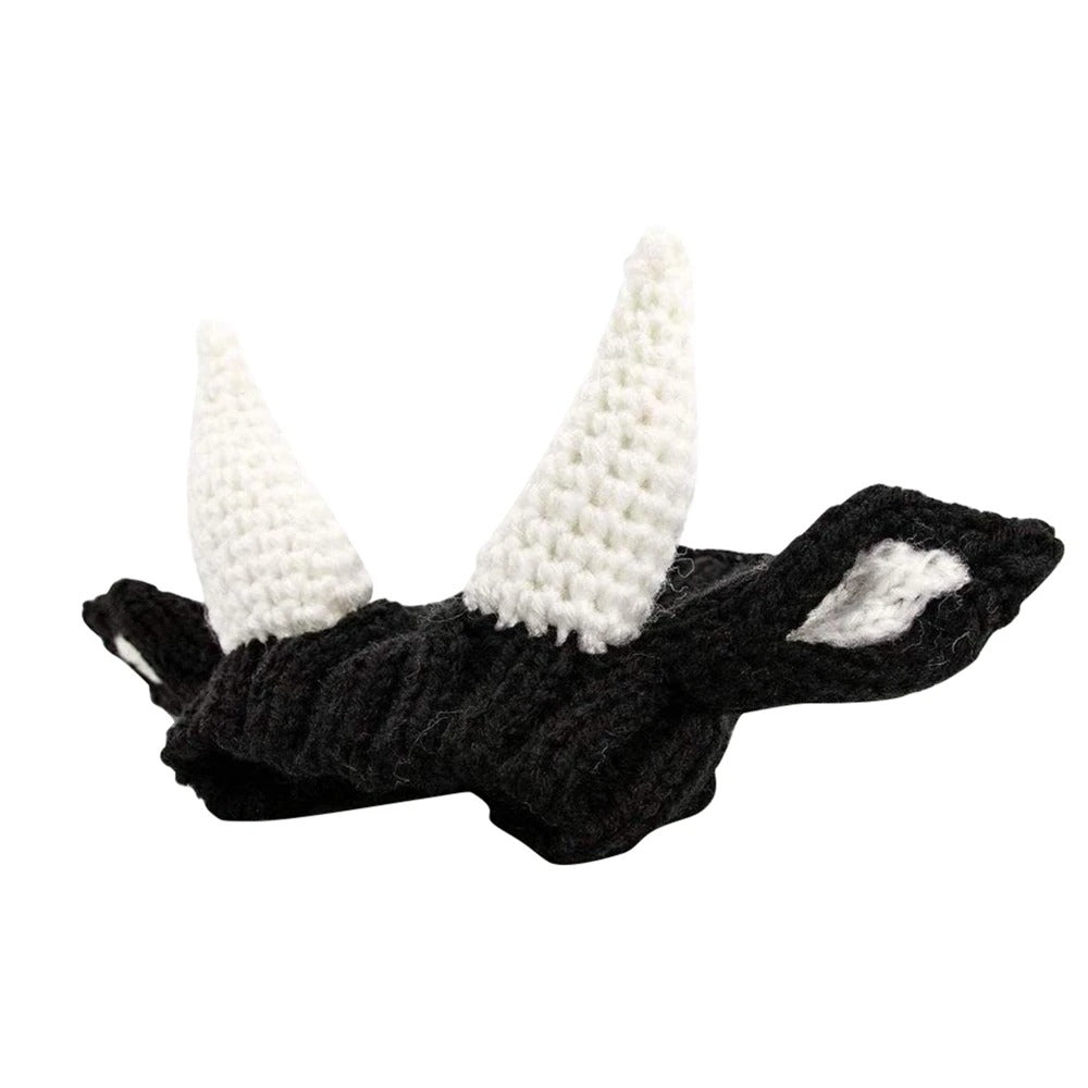 Gebreide hondenmuts voor extra warmte in de winter