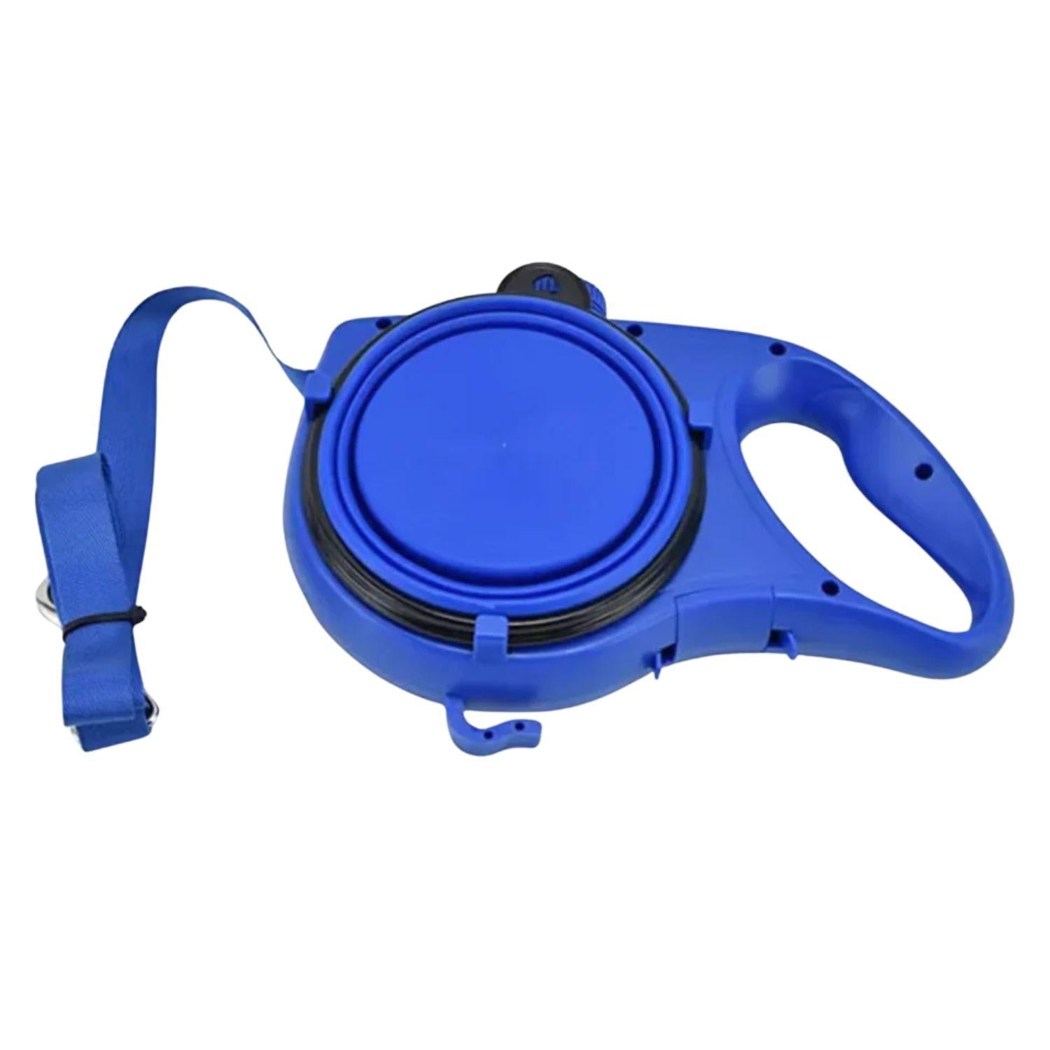 WalkEase Duo | Multifunctionele Hondenriem met Drink- en Voerfunctie