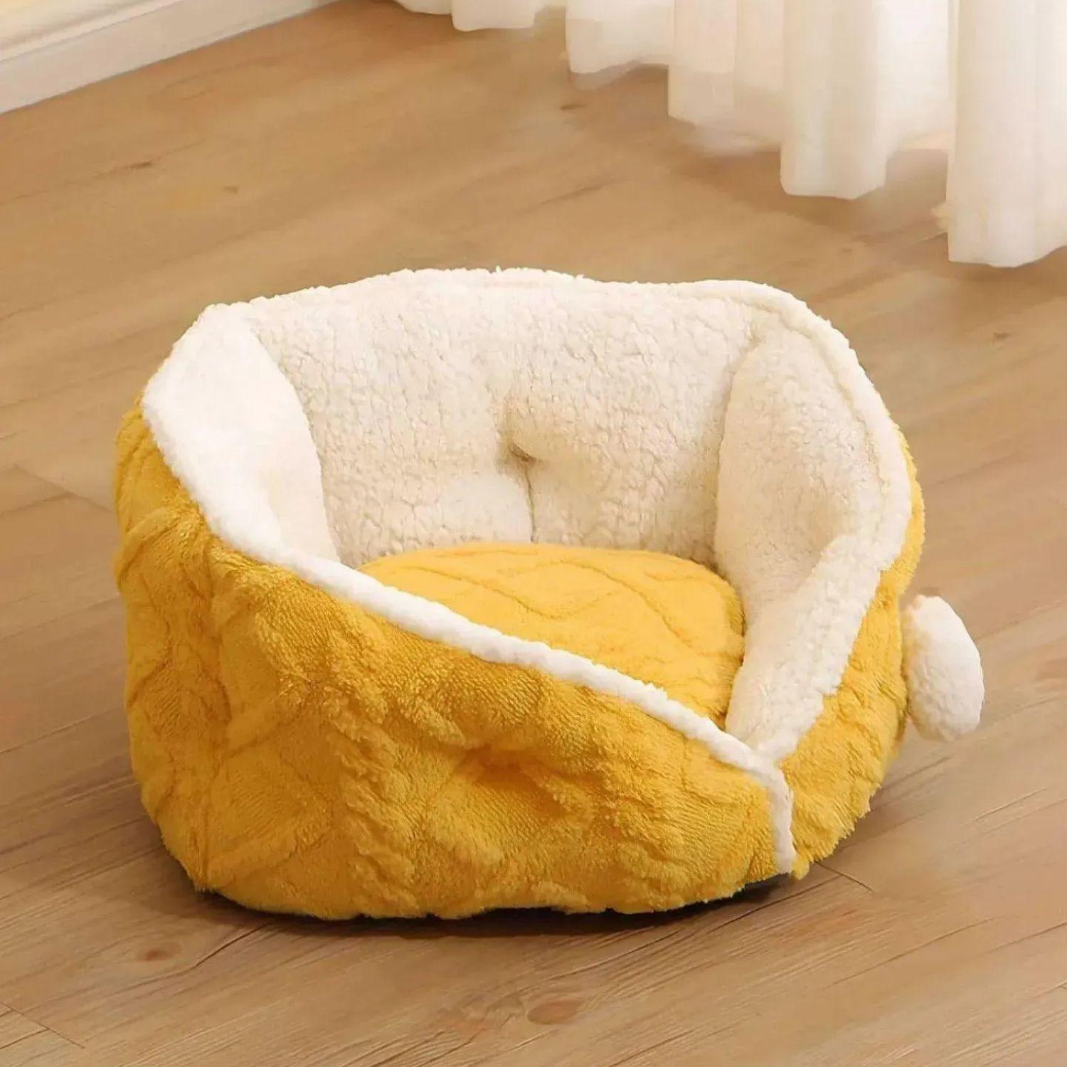 FleeceHaven | Luxe honden- en kattenbed met zachte fleecebekleding