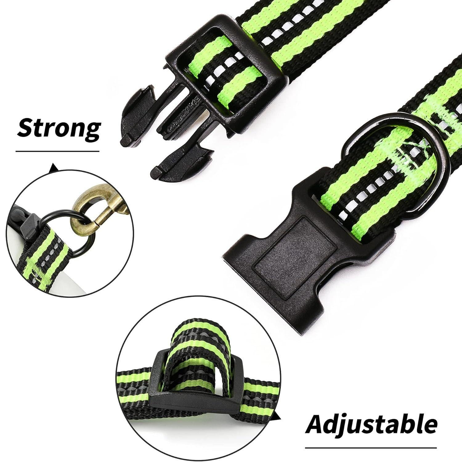 LeadEase Anti Trek Halsband | No-pull trainingshalsband voor gecontroleerde en ontspannen wandelingen