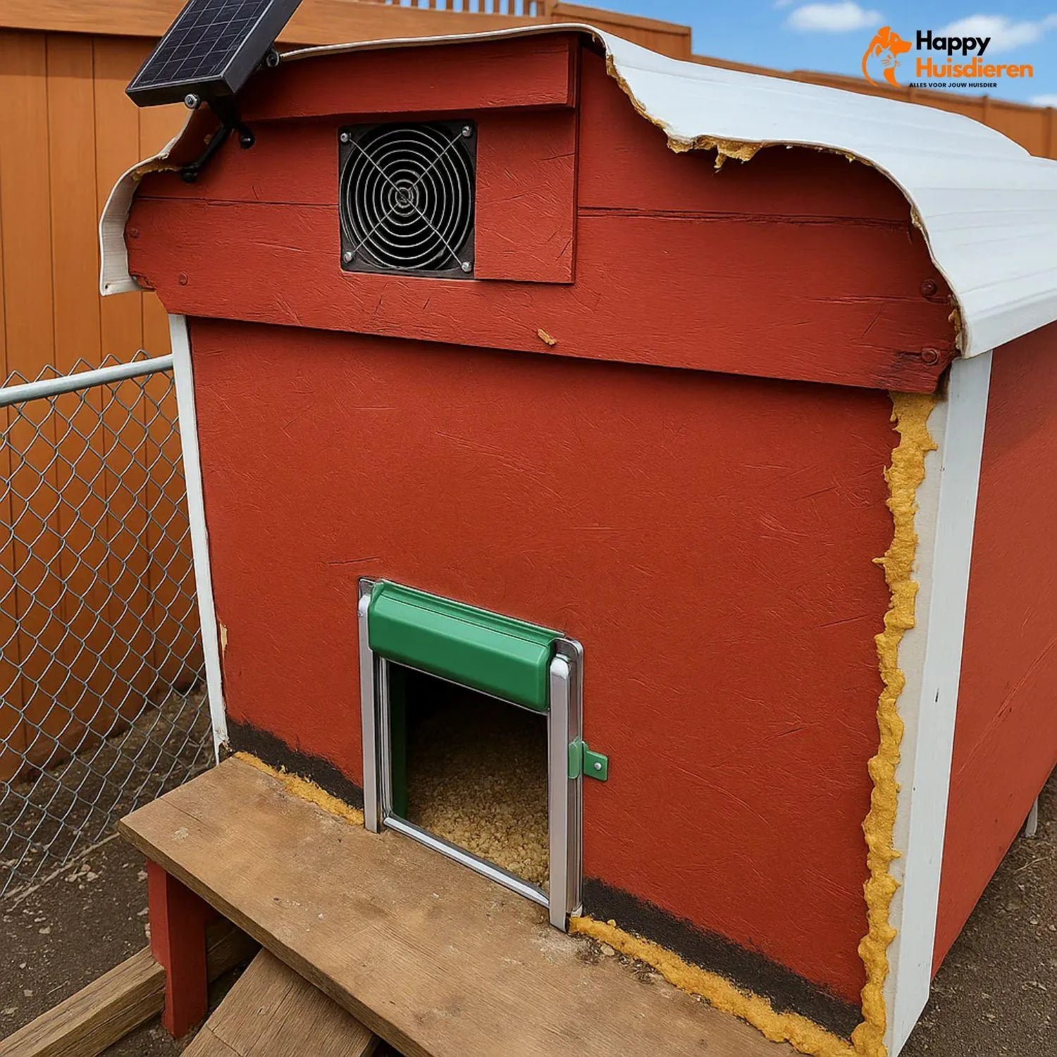 AutoHen Door | Slimme automatische kippenhokdeur met sensoren