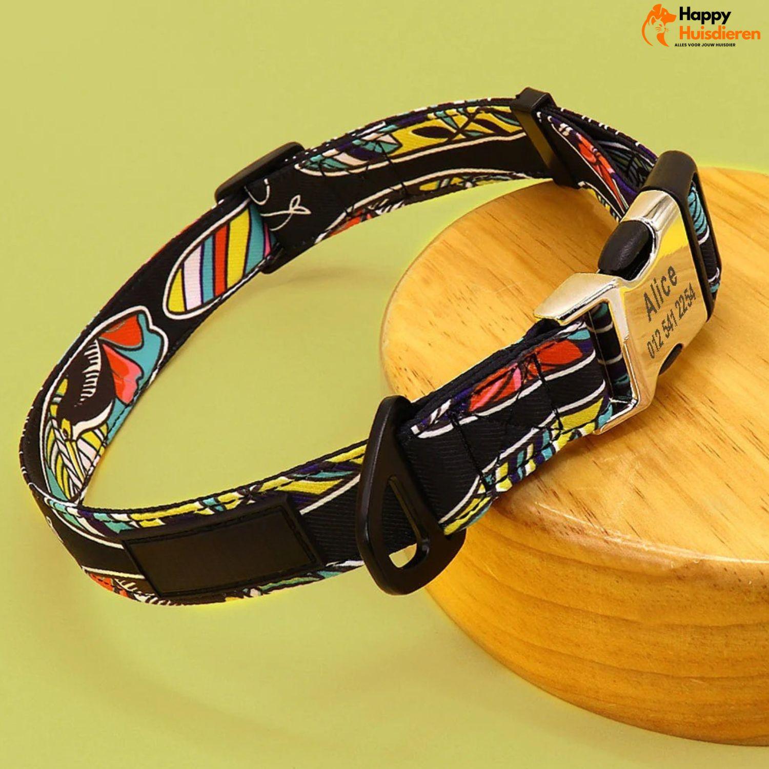 PawEngrave | Gepersonaliseerde hondenhalsband met naamgravure