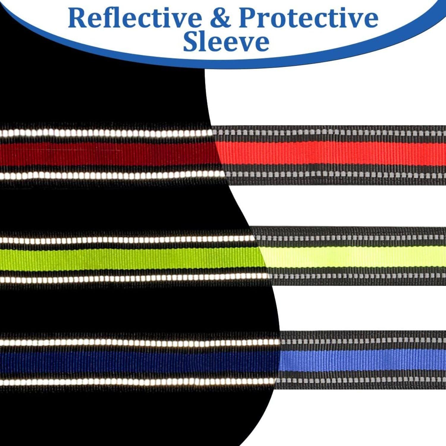 LeadEase Anti Trek Halsband | No-pull trainingshalsband voor gecontroleerde en ontspannen wandelingen