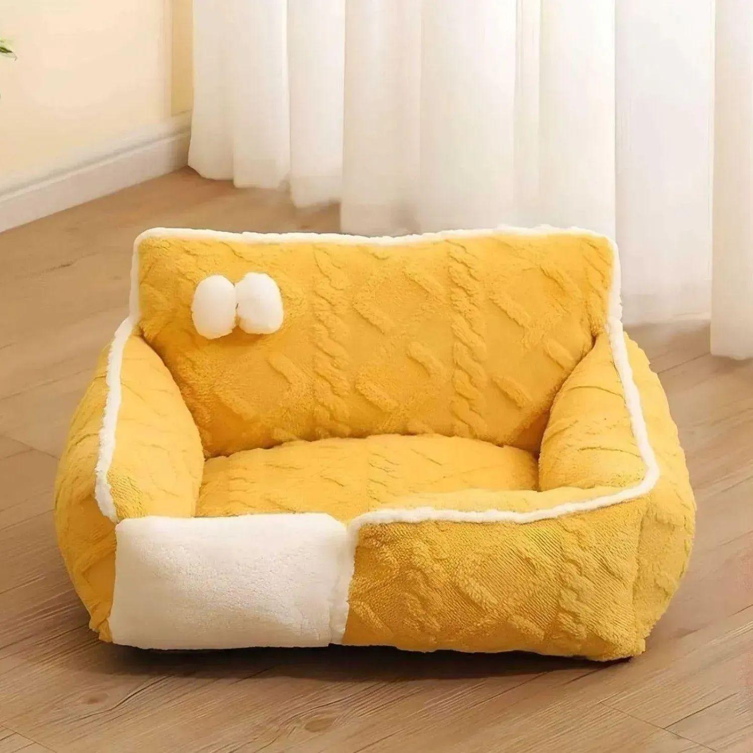 FleeceHaven | Luxe honden- en kattenbed met zachte fleecebekleding