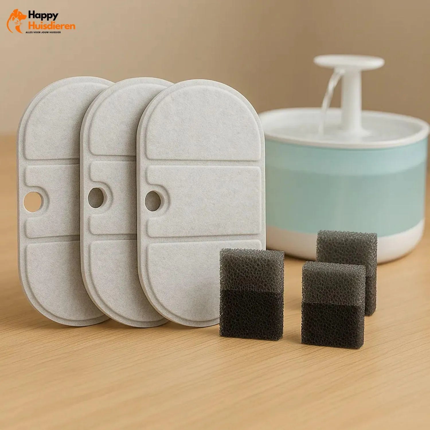AquaFlow | Vervangingsfilters voor drinkfontein – schoon & vers water voor huisdieren