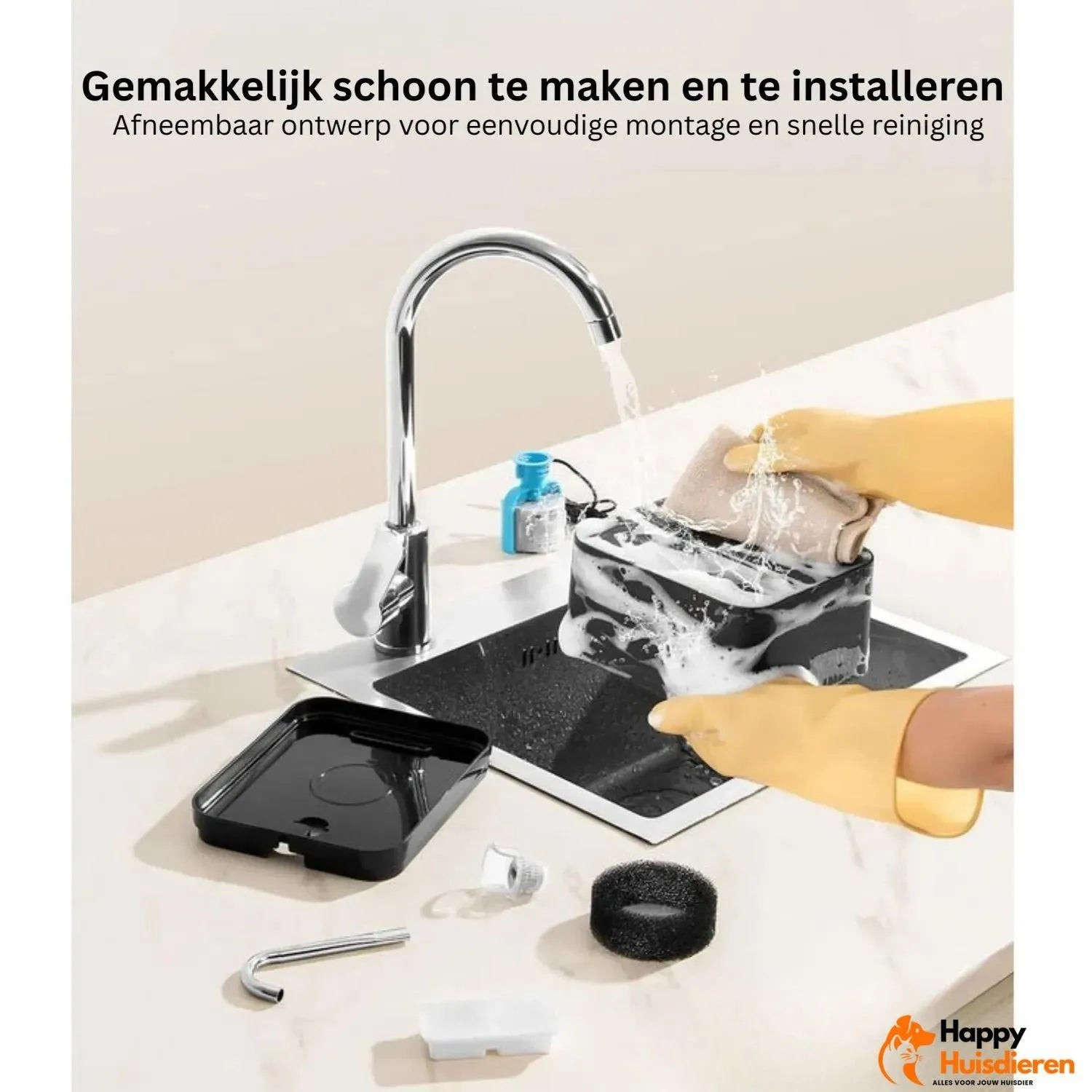 AquaPurr Fontein | Stil Kattenfontein met Koolstoffilter