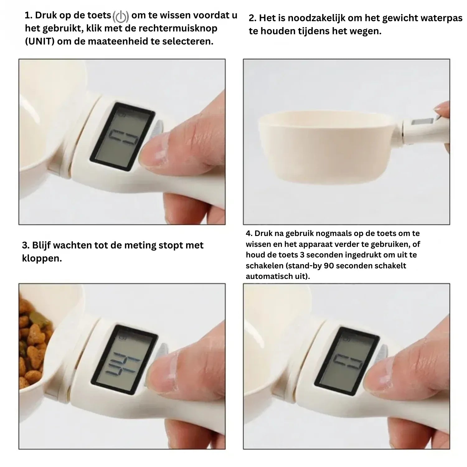 Ardena MeasureMate | Elektronische voerlepel voor precieze porties