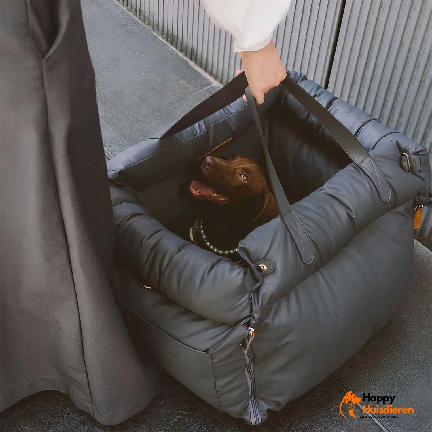 Autobed voor huisdieren | Luxe autostoelverhoger voor honden voor veilig reizen