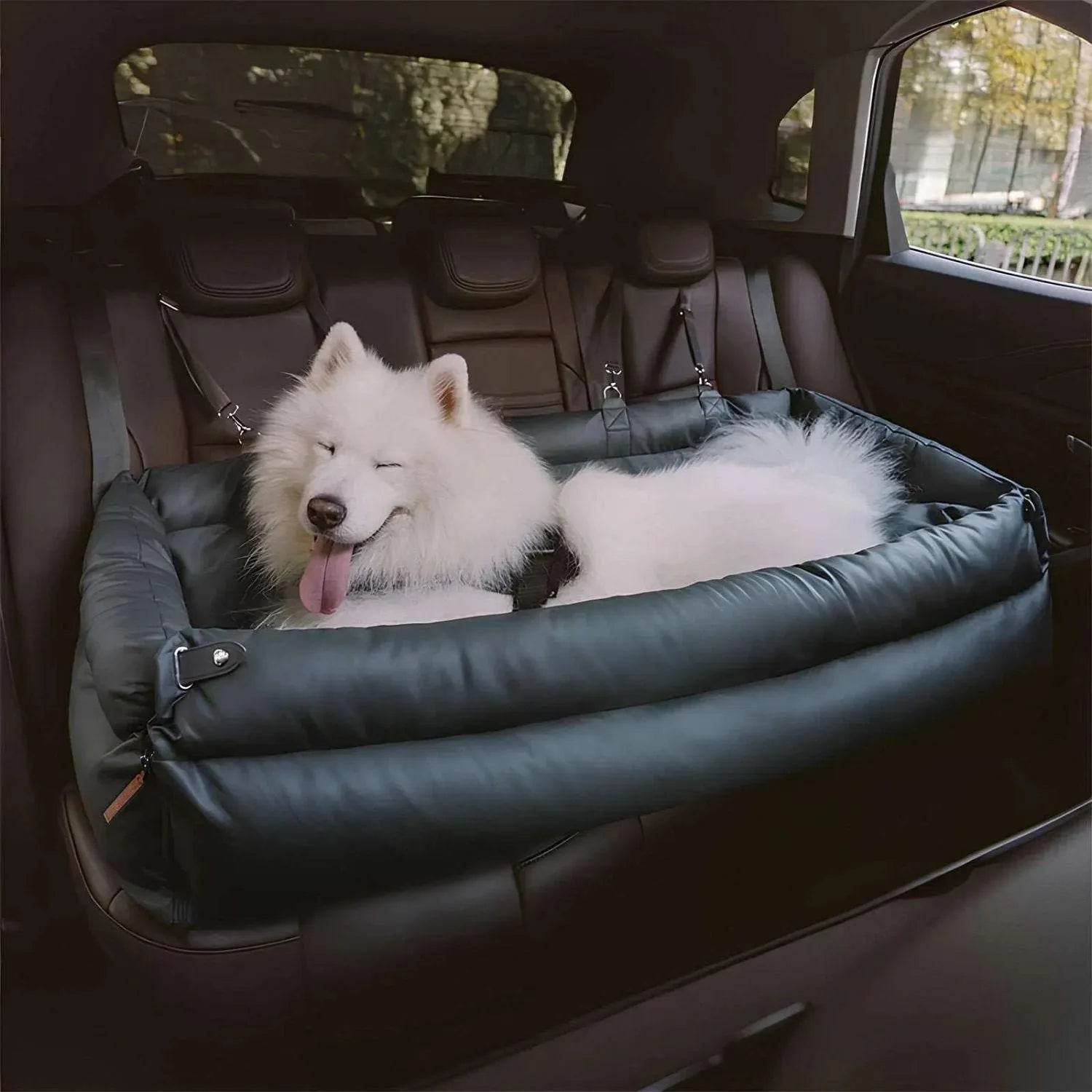 Autobed voor huisdieren | Luxe autostoelverhoger voor honden voor veilig reizen