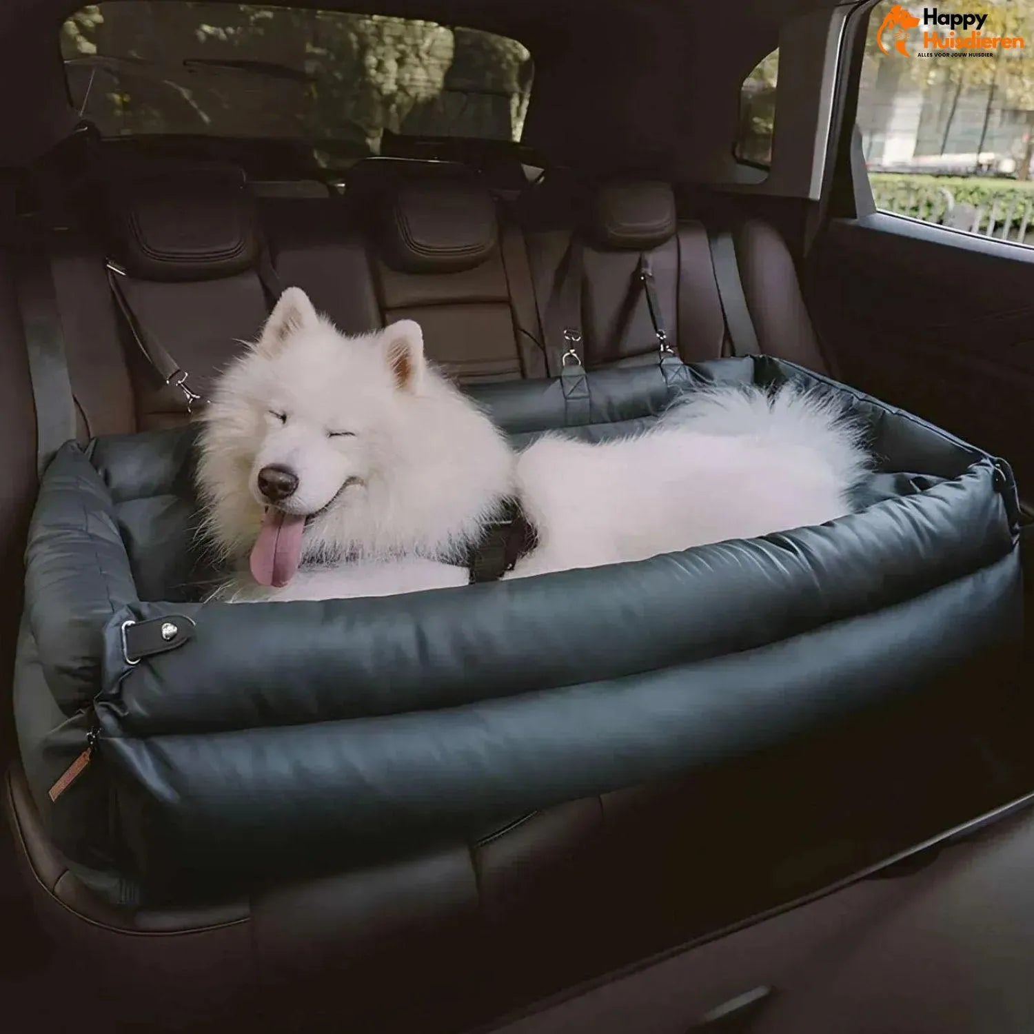 Autobed voor huisdieren | Luxe autostoelverhoger voor honden voor veilig reizen