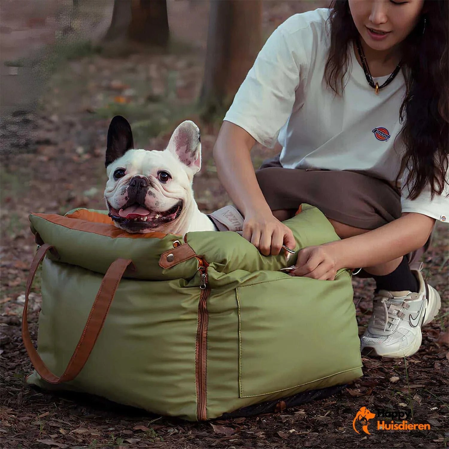 Autobed voor huisdieren | Luxe autostoelverhoger voor honden voor veilig reizen