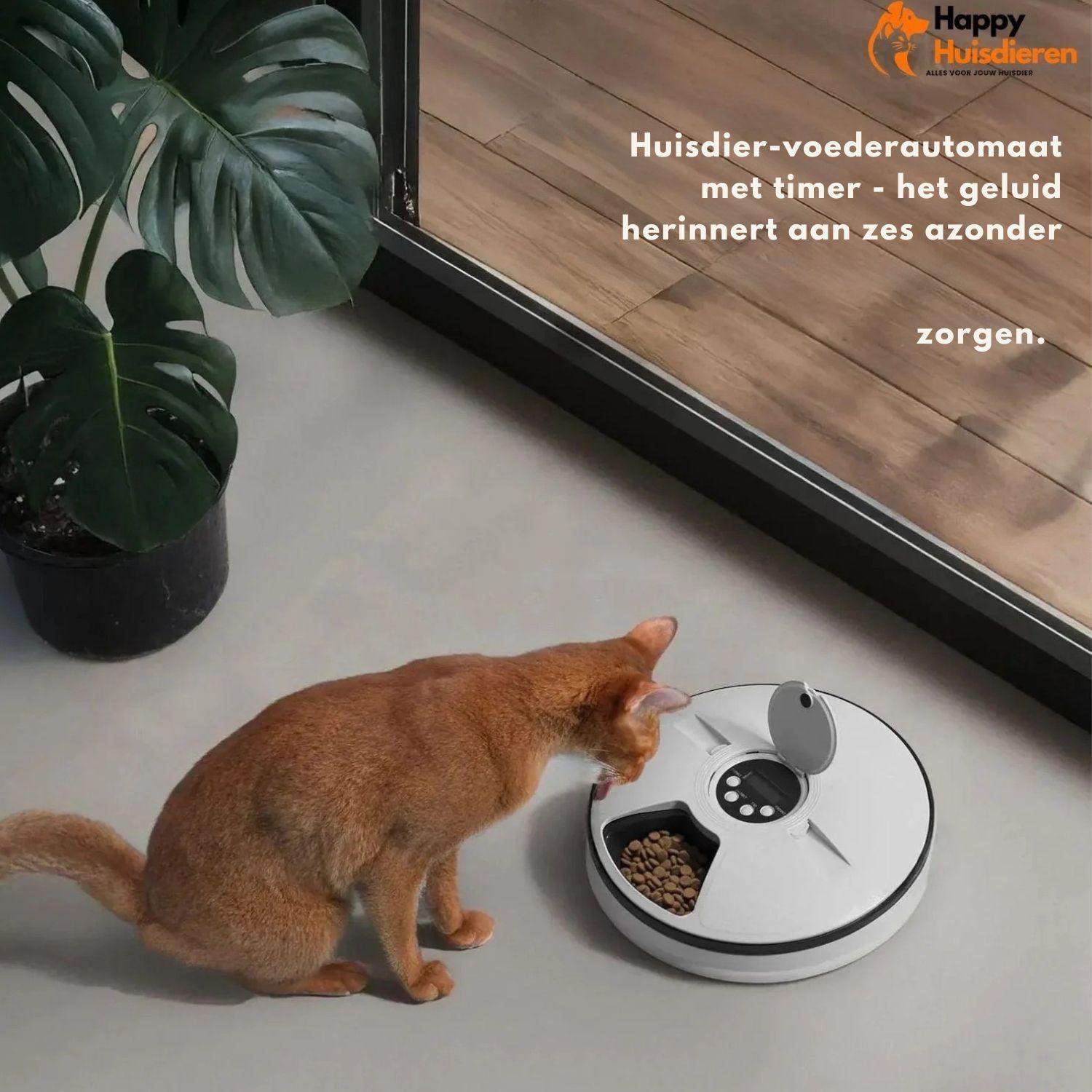 Automatische Voedermaat | Timergestuurde Dispenser voor Katten en Puppy’s