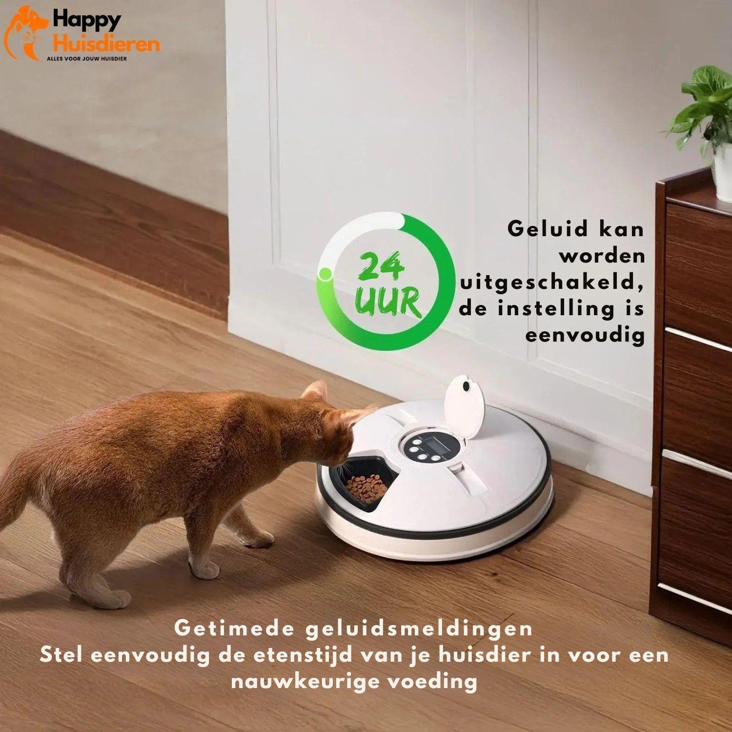 Automatische Voedermaat | Timergestuurde Dispenser voor Katten en Puppy’s