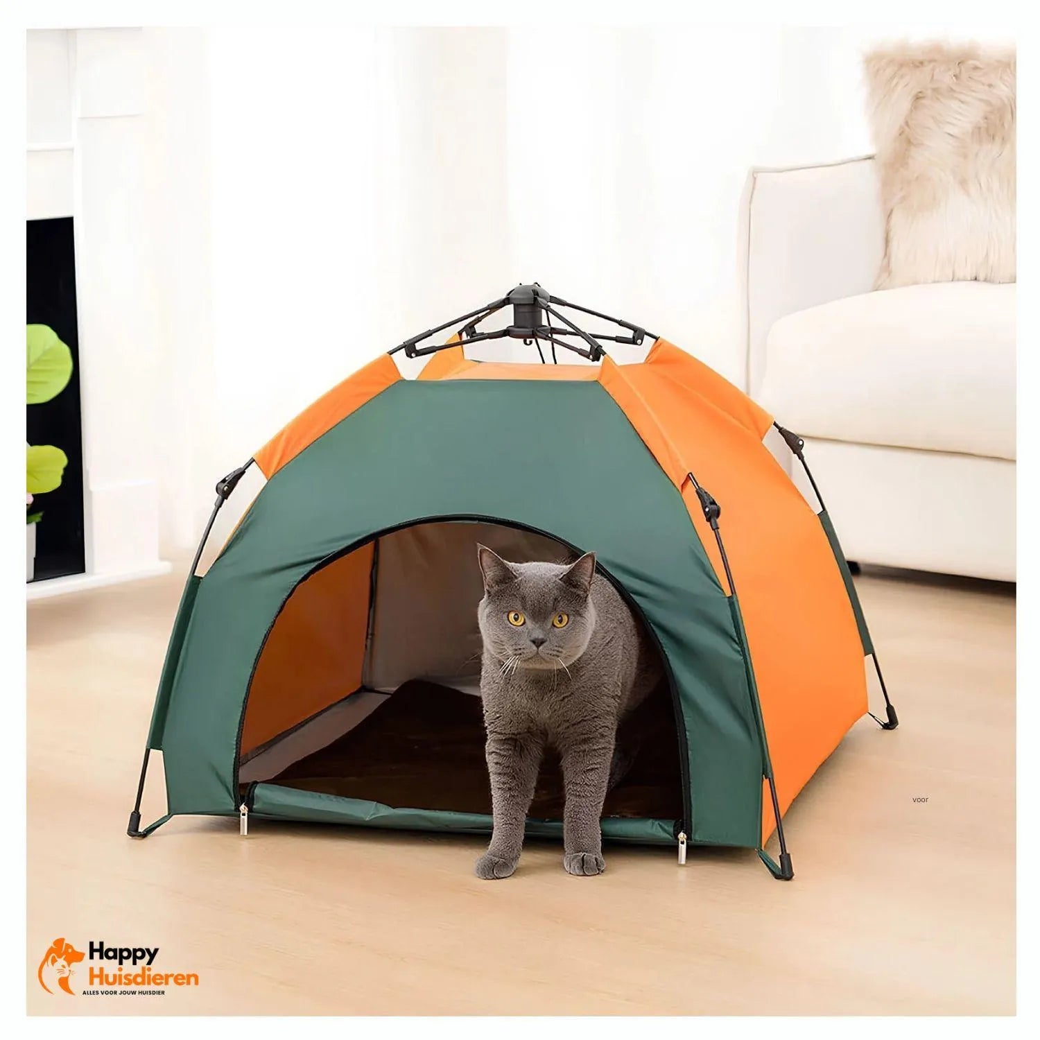 AvontuurKamp | Draagbaar Klapbare Tent voor Honden en Katten
