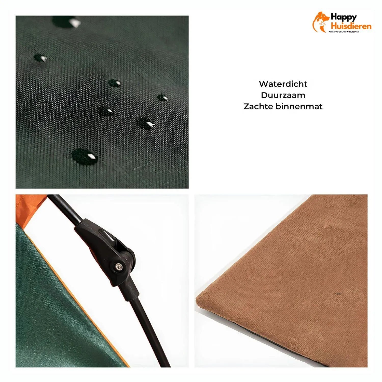 AvontuurKamp | Draagbaar Klapbare Tent voor Honden en Katten