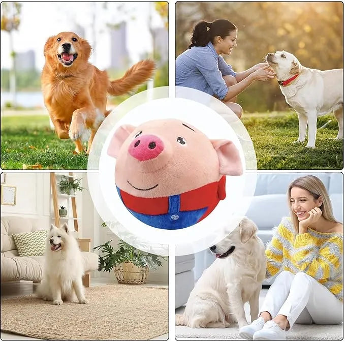 BarkBounce | Interactieve speelbal voor honden – springt, rolt en maakt geluid