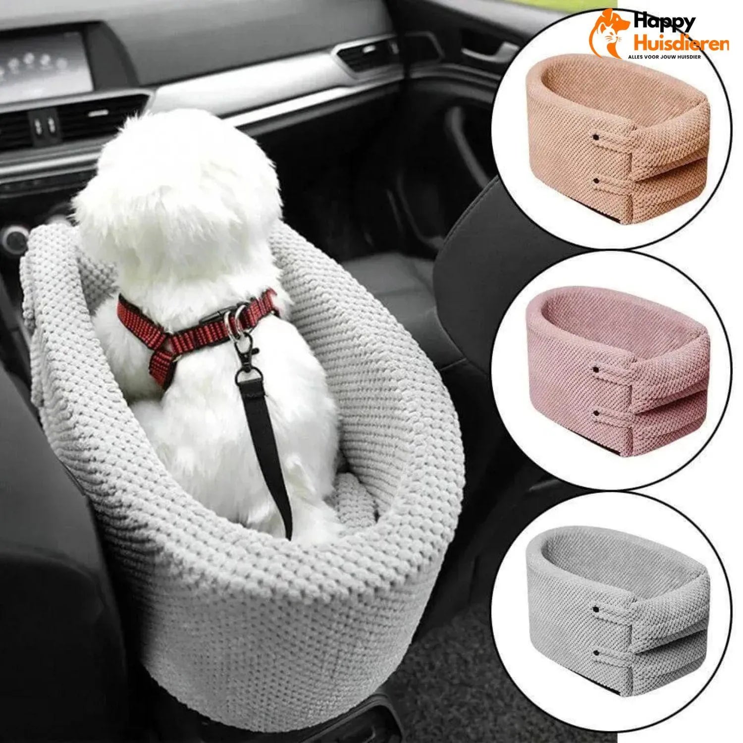 Binky | Autostoel voor huisdieren – veilig, stabiel & comfortabel onderweg