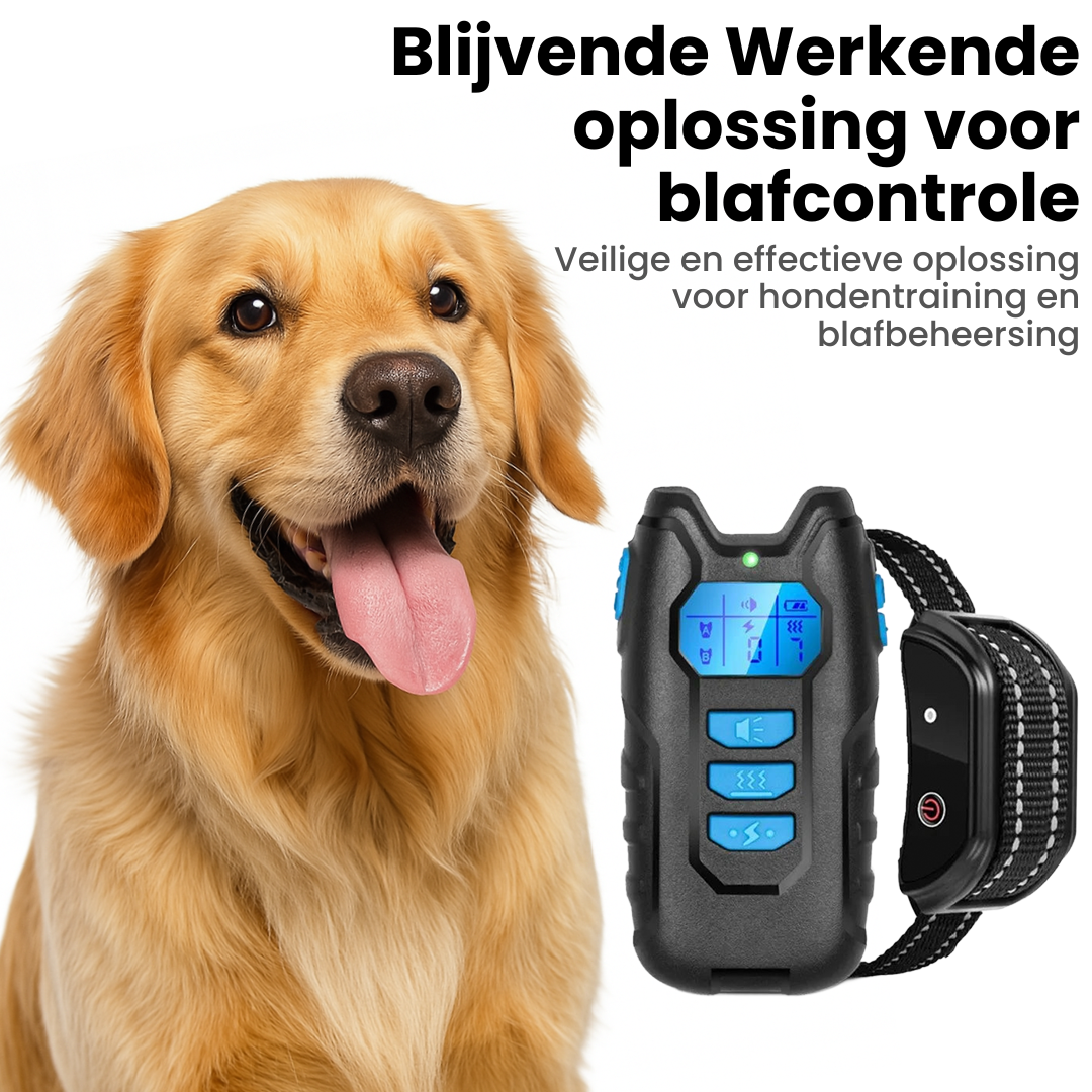 HondenTrainer Pro | Oplaadbare Elektrische Halsband voor Hondentraining