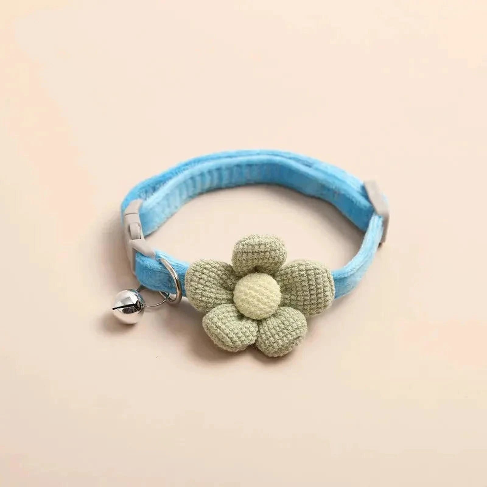Bloemige Miauw Hanger | Verstelbare Kattenhalsband voor Stijlvolle Veiligheid