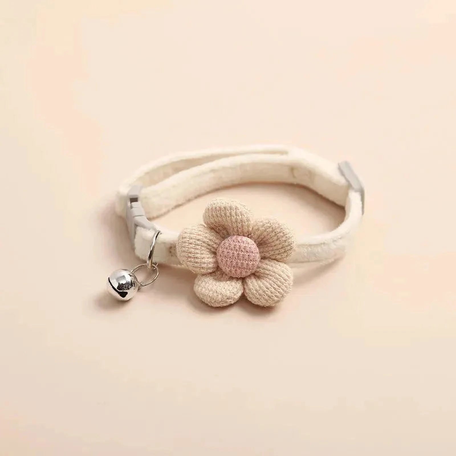 Bloemige Miauw Hanger | Verstelbare Kattenhalsband voor Stijlvolle Veiligheid