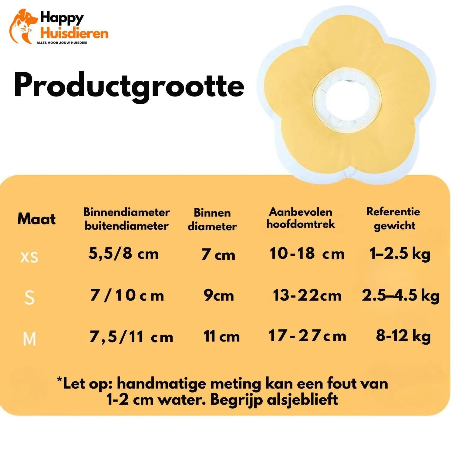 BloomGuard Kraag | Comfortabele herstelkraag voor huisdieren in bloemvorm