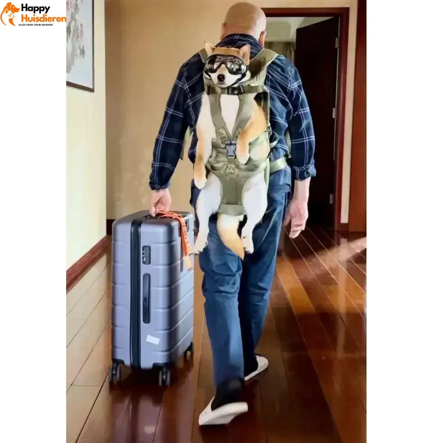 BreezyPack | Lichtgewicht Huisdierdrager met Optimale Luchtcirculatie