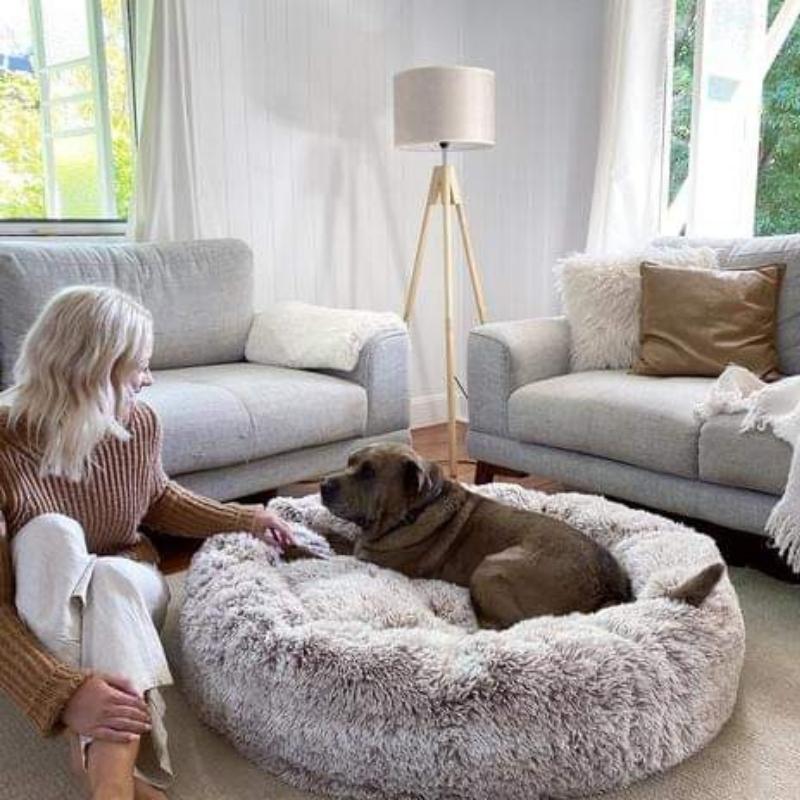 CalmDream Nest | Anti angst hondenmand donut warm & wasbaar