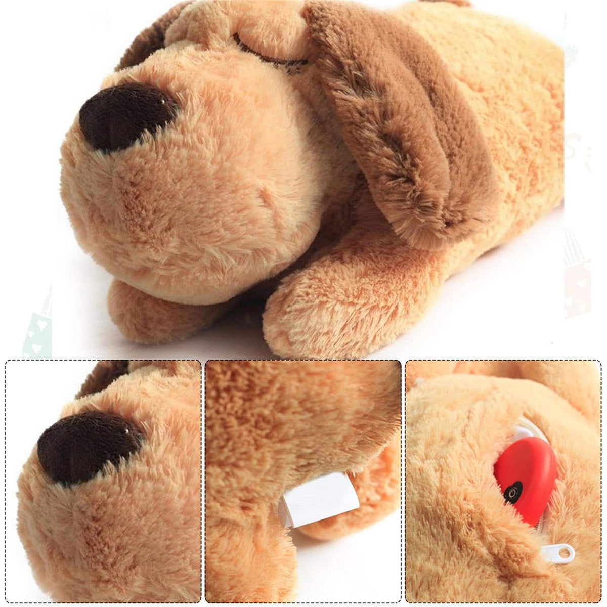 CalmHeart Buddy | Puppy hartslag knuffel tegen angst