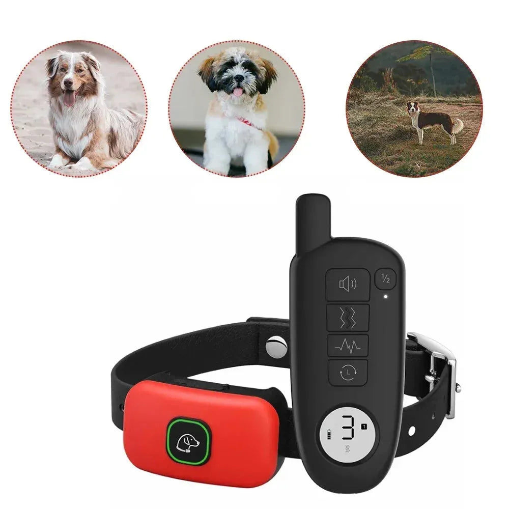 CalmVibe | trainingshalsband met trilfunctie, afstandsbediening, oplaadbaar & stil