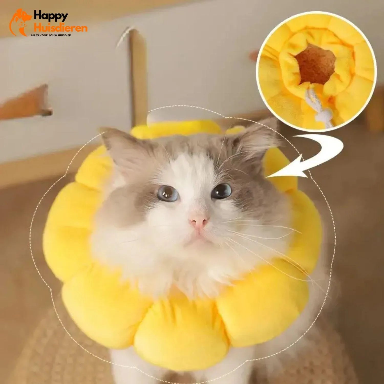 CharlieCare | Zachte Herstelkraag voor Huisdieren – Comfort & Bescherming