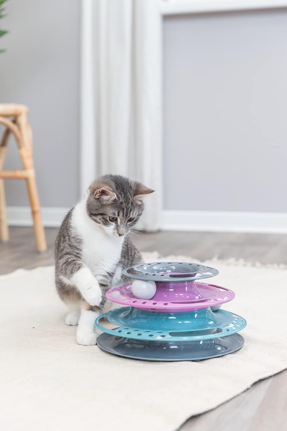 ChaseTower Kattenspeelgoed | Interactieve Ballentoren voor Eindeloos Speelplezier