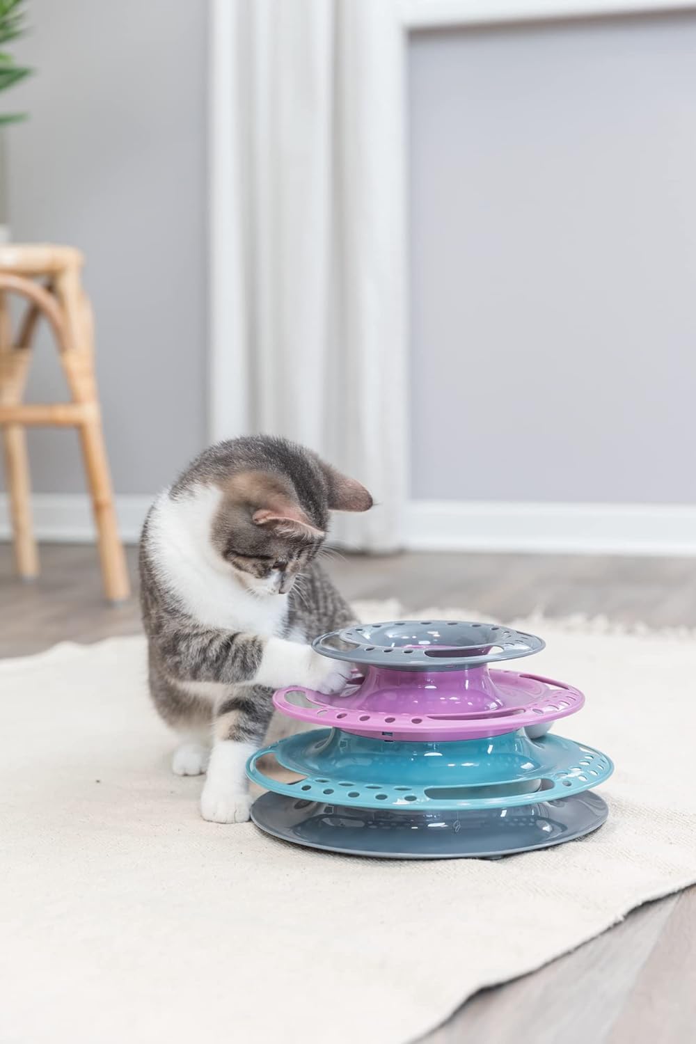 ChaseTower Kattenspeelgoed | Interactieve Ballentoren voor Eindeloos Speelplezier