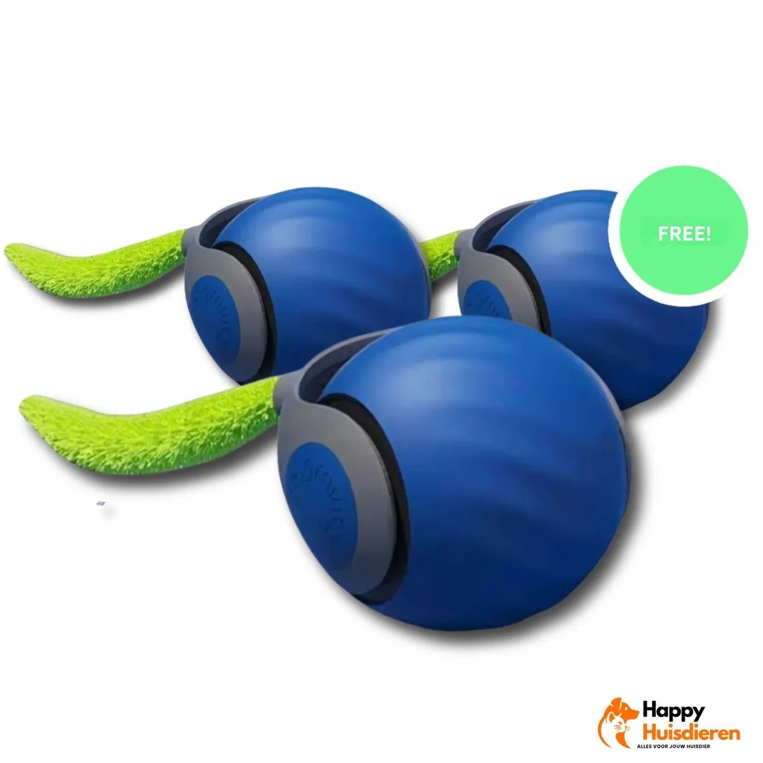 ChaseWhirl | Interactieve kattenbal met bewegende staart & oplaadbare motor