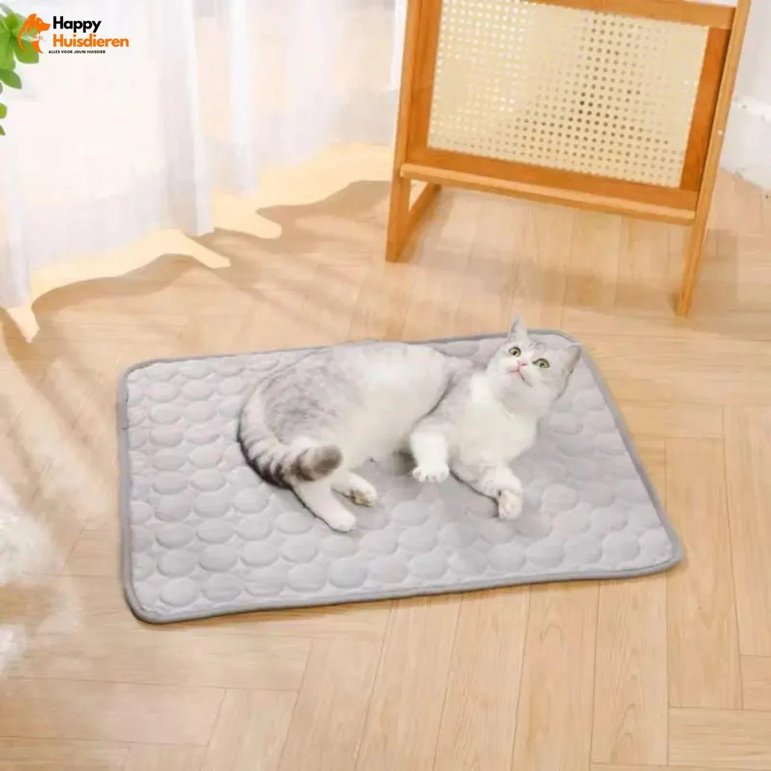 ChillEase Mat | Koelmat voor honden en katten met geltechnologie & duurzaam ontwerp