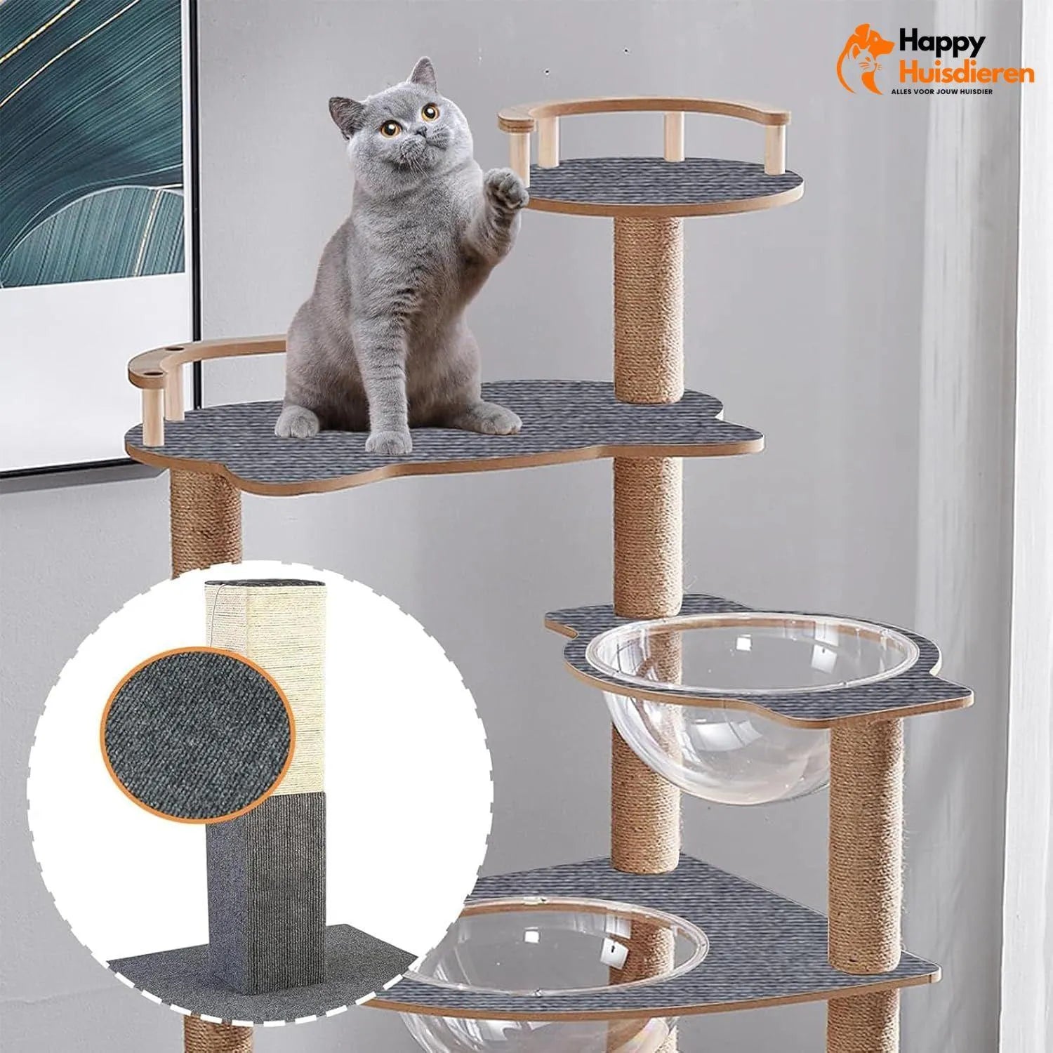 ClawGuard - Meubelbescherming zelfklevende krabmat