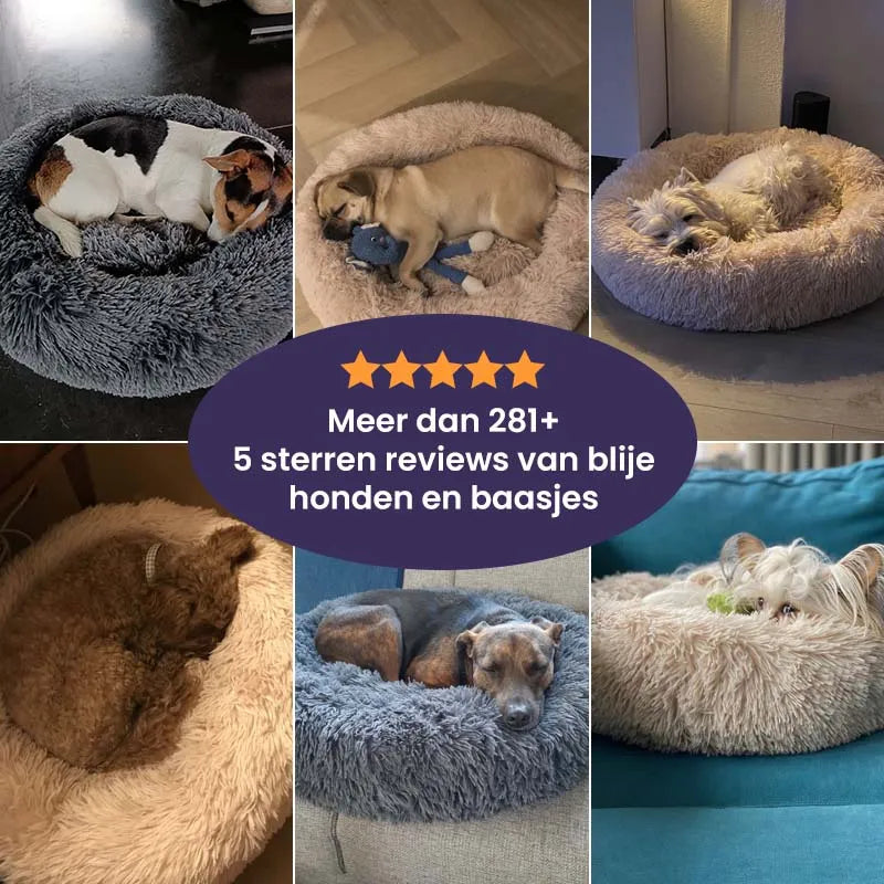 ZenNest | Cloud 9 Luxe anti-stress hondenmand