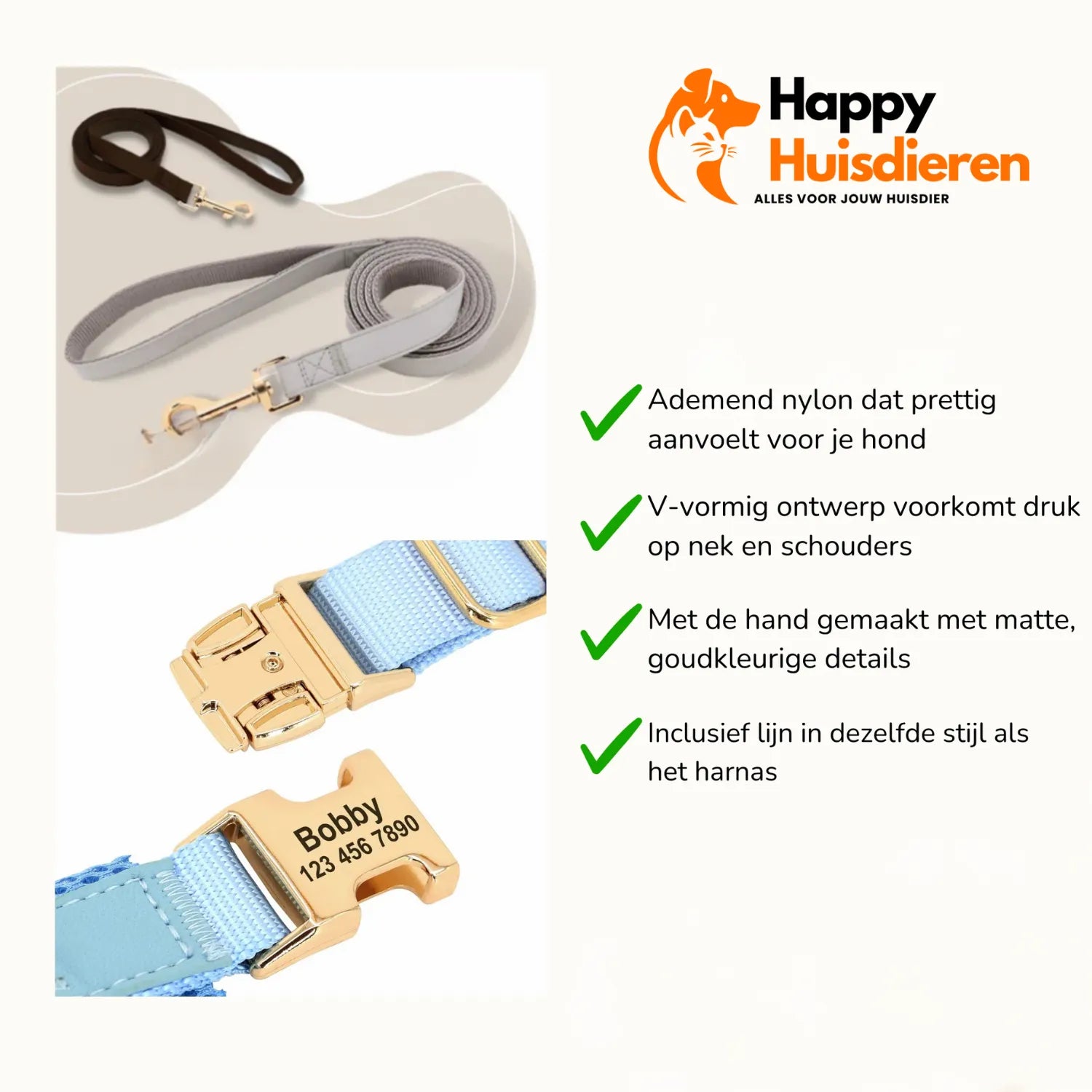 ComfortPaw Tuig | Ergonomisch en Ademend Hondenharnas voor Wandelplezier